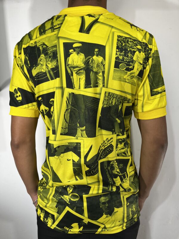Polo Lacoste Polaroid Dri Fit Limitada - Amarela - Imagem 6