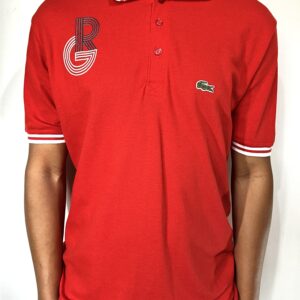polo lacoste vermelha