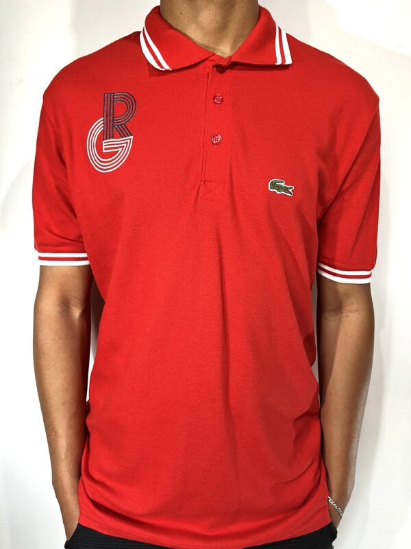 polo lacoste vermelha