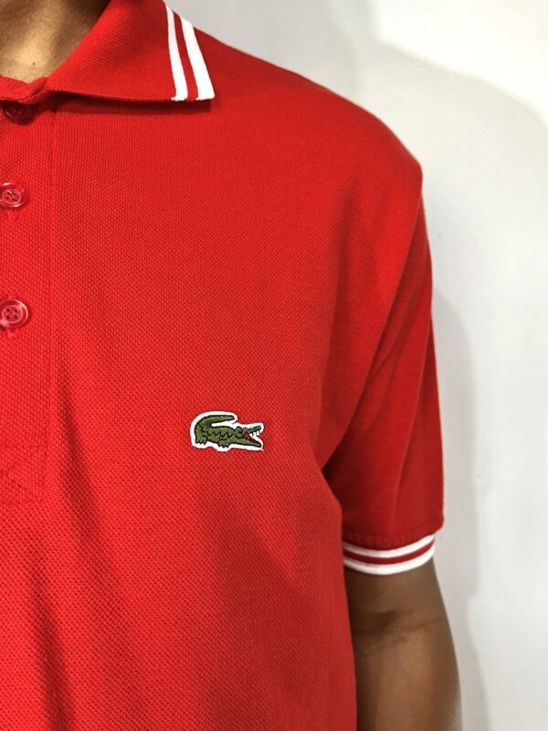 Polo Lacoste Roland Garros Vermelho - Imagem 2