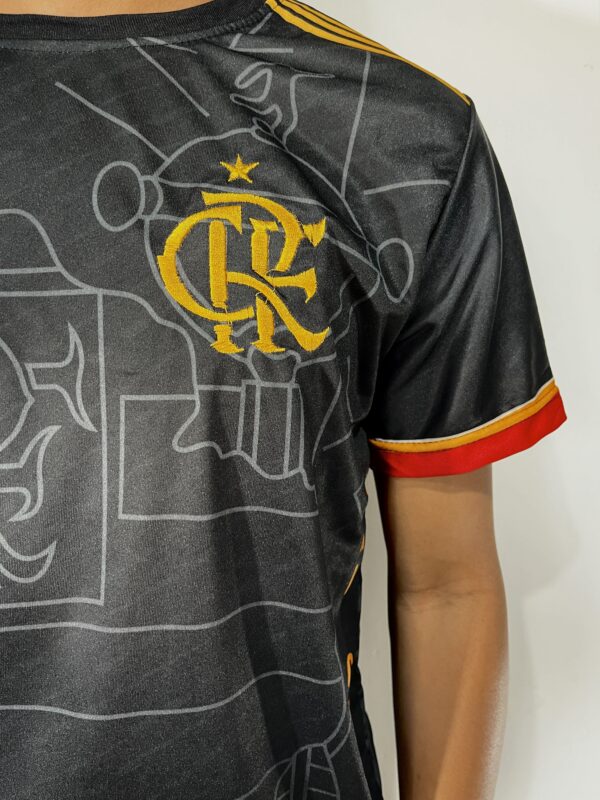 Camiseta Flamengo Tri Campeão Adidas - Imagem 4