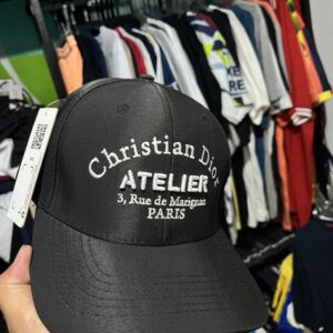 Boné Christian Dior Atelier Paris Preto