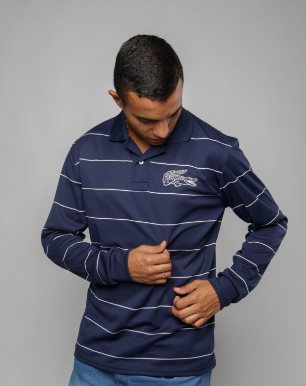 Camiseta Polo Manga Longa Lacoste