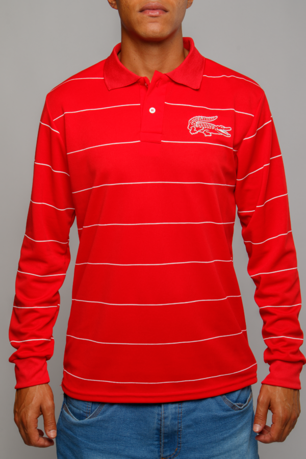 Polo Lacoste Manga Longa