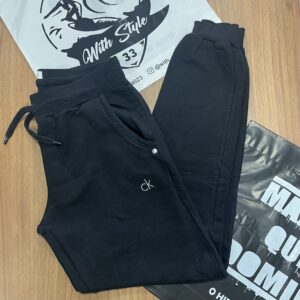 Calça Calvin Klein Moletom Preto