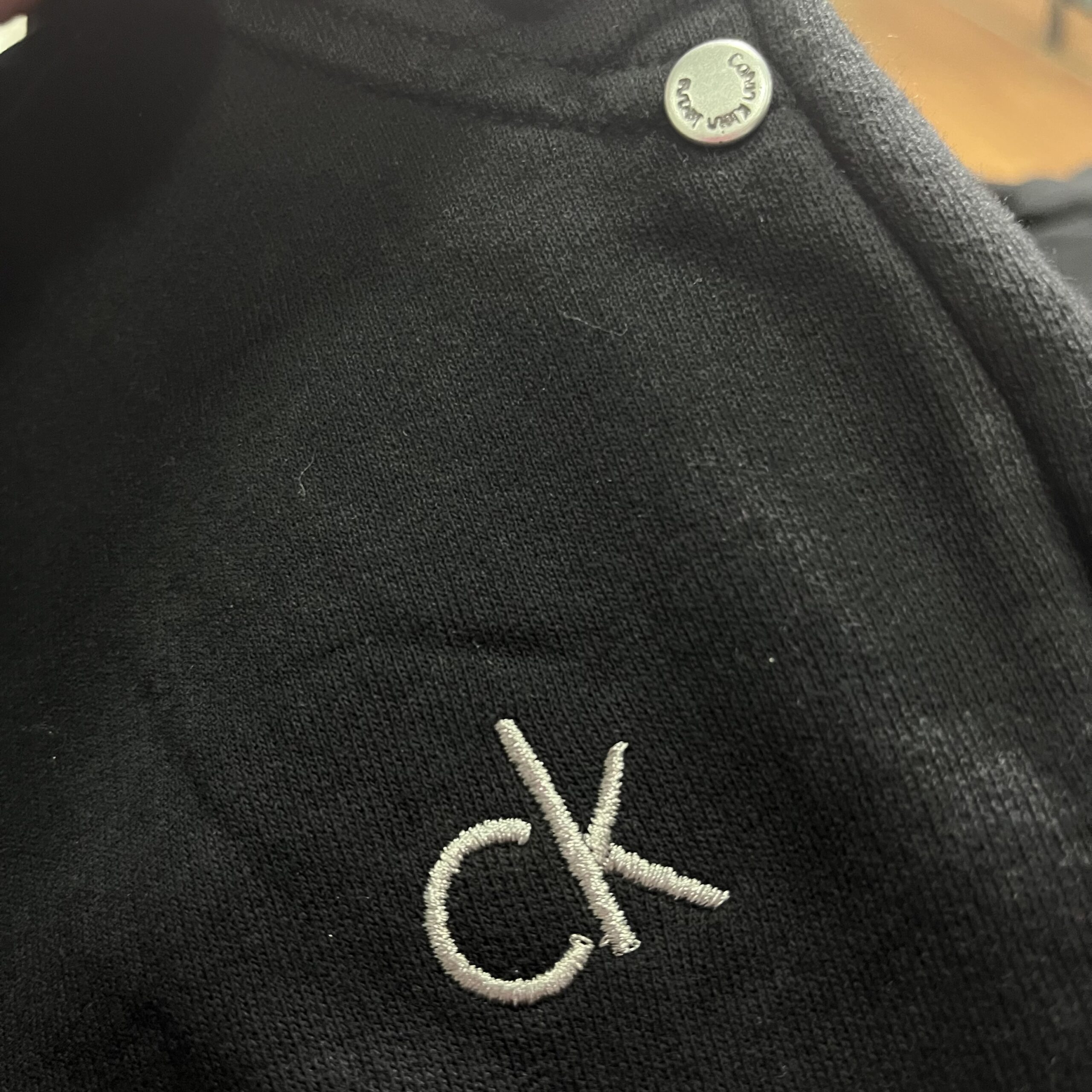 Calça Calvin Klein Moletom Preto - Imagem 2
