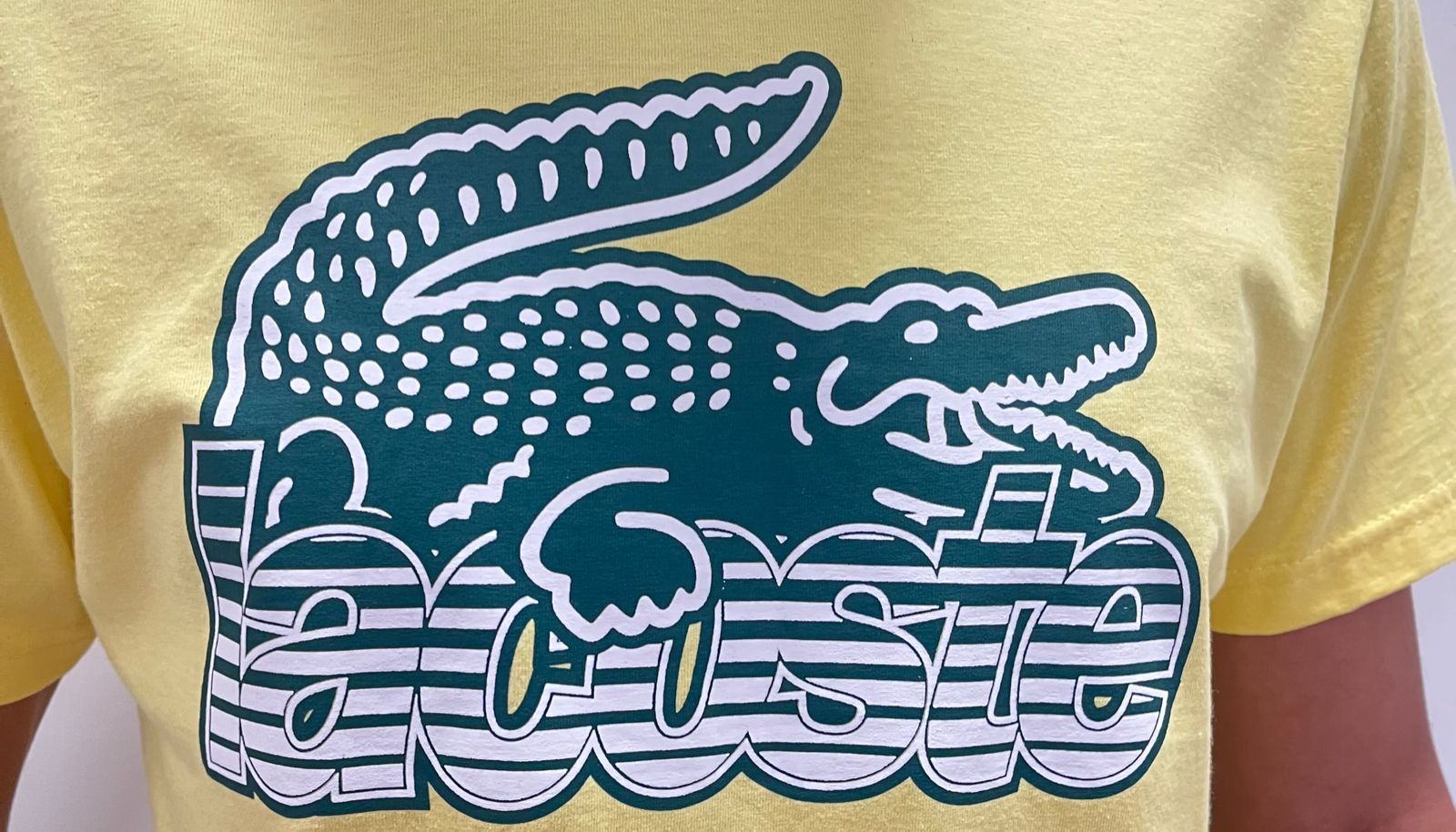 Camiseta Lacoste Amarela - Imagem 2