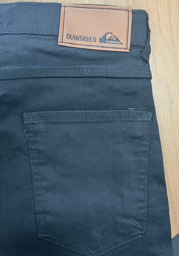 Calça Quiksilver Jeans Preta - Imagem 2