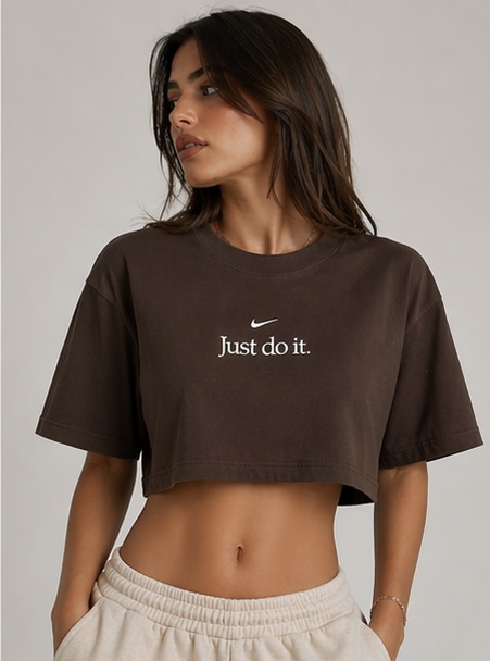 Cropped Oversize Nike - Imagem 2