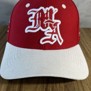 Boné Amiri MA Spirit Bordado Vermelho e Branco