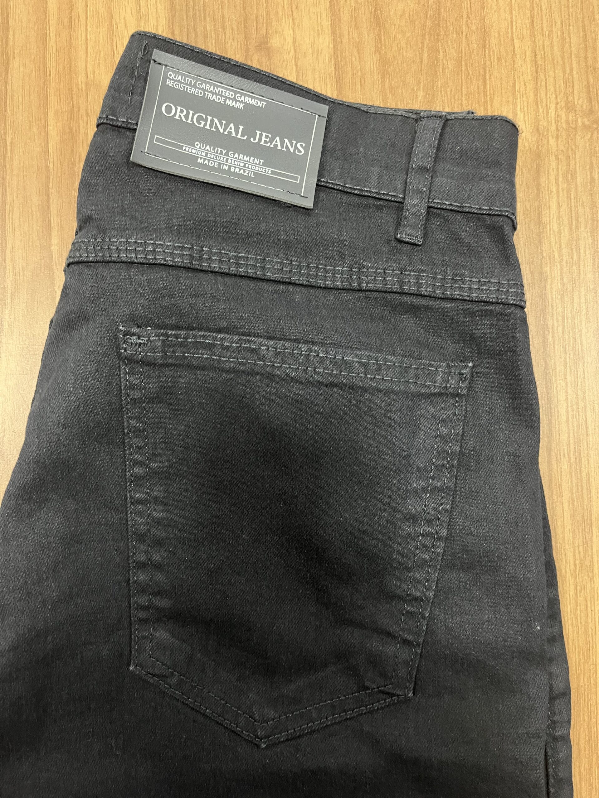 Calça Jeans Preta Masculina - Imagem 2