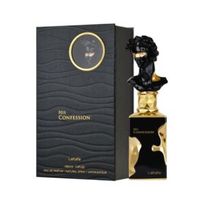 His Confession Lattafa - Perfume Árabe Masculino